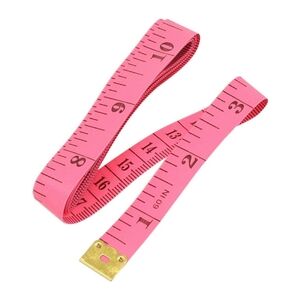 Tape Measure 1.3cm*1.5m Tape Measure Tailor\'s Tape Measure Meter Ruler Red